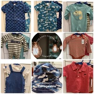 NWT Baby Boy Clothes Bundle ( 8 pieces )